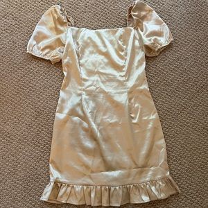 Gold Pretty Little Thing Dress - size 6